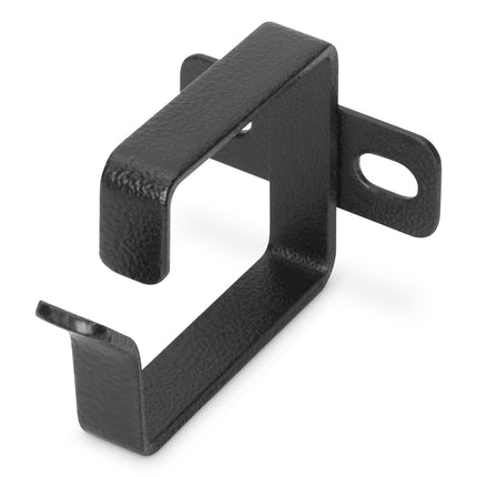 Soporte para gestión de cables 1U 44x60 mm negro 10 piezas