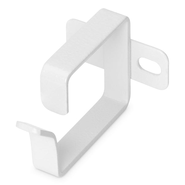 Soporte para gestión de cables 1U 44x60 mm gris claro 10 piezas