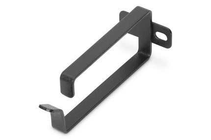 Soporte para gestión de cables 2U 44x100 mm negro 10 piezas