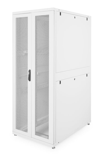 Armario servidor 42U con puertas perforadas 800x1200x2050mm (AnxPrxAl) gris claro