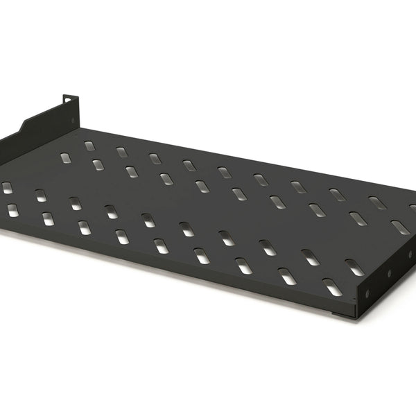 Estantería 1U de 250mm para armarios a partir de 400mm de fondo máx. 15kg color negro
