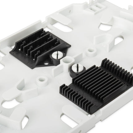 Fiber optic splice cassette for 12 fibers incl. splice holder