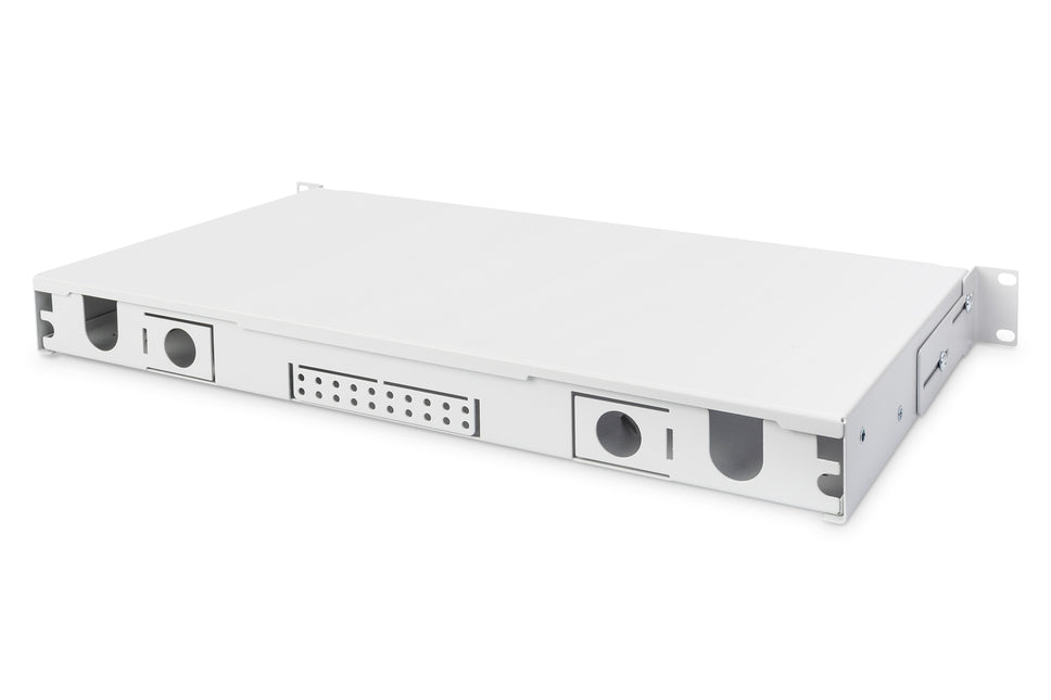 1U Glasvezel Splice Box uitschuifbaar quick lock