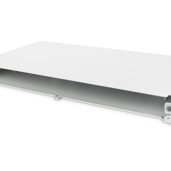 Caja de empalme de fibra óptica 1U con cierre rápido extensible