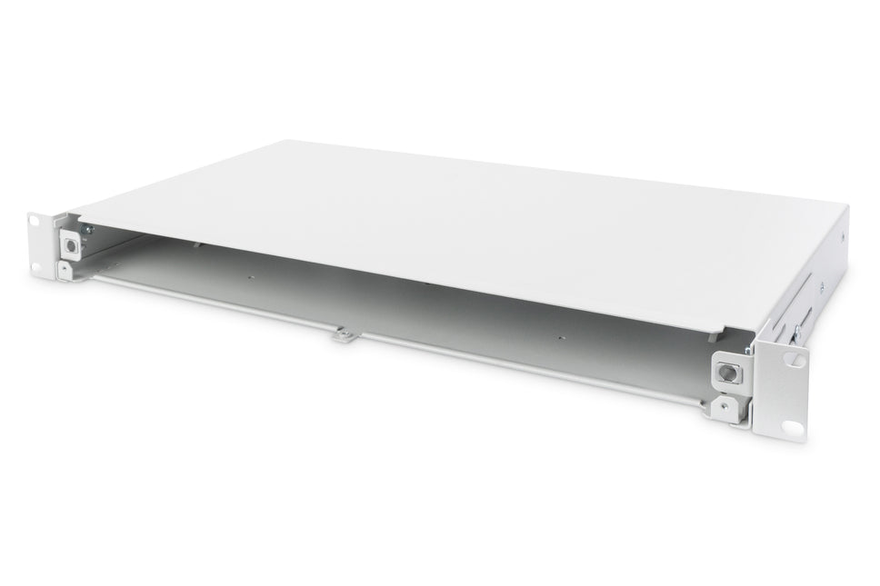 1U Glasvezel Splice Box uitschuifbaar quick lock