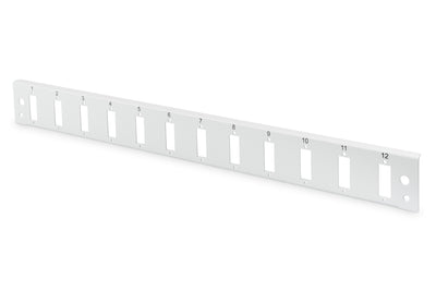 1U frontpaneel quick lock glasvezel 12x SC DX