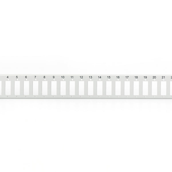 Panel frontal 1U de fibra óptica de bloqueo rápido 24x SC DX
