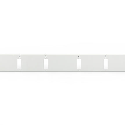 Panel frontal 1U de fibra óptica de bloqueo rápido 6x SC DX