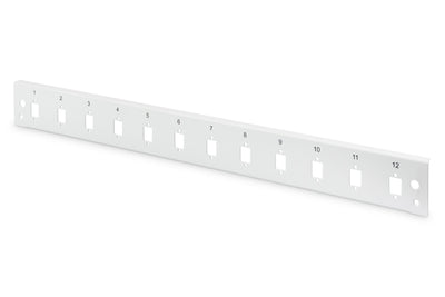 1U frontpaneel quick lock glasvezel 12x LC DX, SC SX, E2000 SX