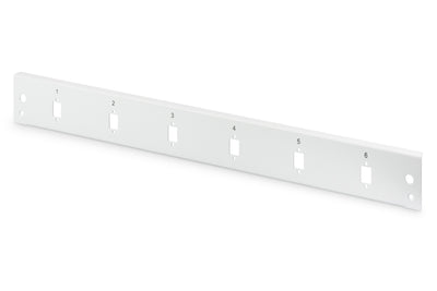 1U frontpaneel quick lock glasvezel 6x SC SX, LC DX