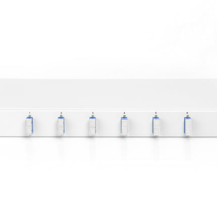 Panel de conexión de fibra óptica montado 6 puertos SC OS2