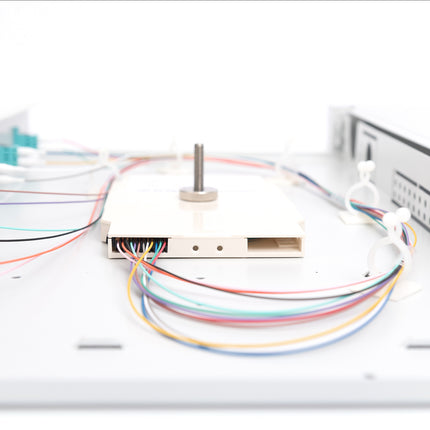 Panel de conexión de fibra óptica montado en 6 puertos LC OM3