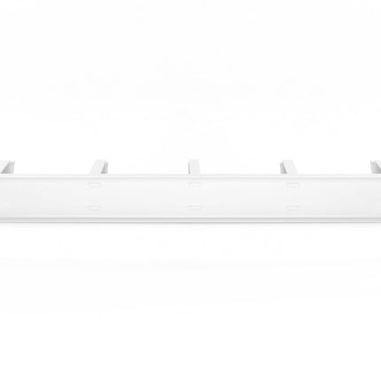 19 inch kabelhouder 1U lichtgrijs