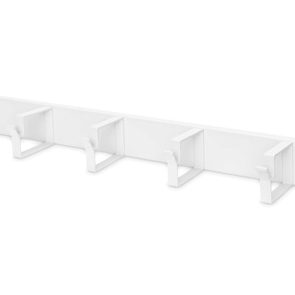 19 inch kabelhouder 1U lichtgrijs