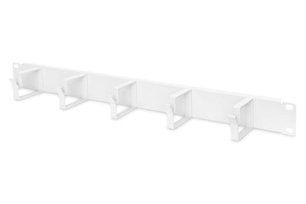 19 inch kabelhouder 1U lichtgrijs