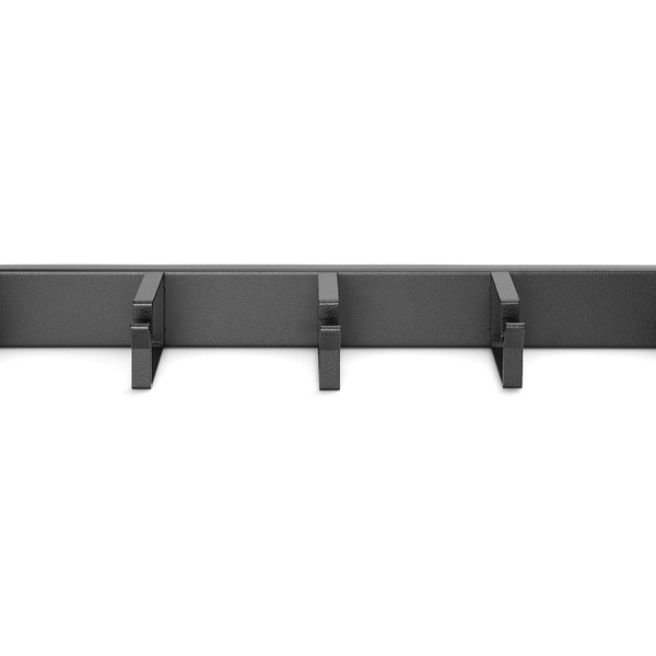 Portacables de 19 pulgadas 1U negro