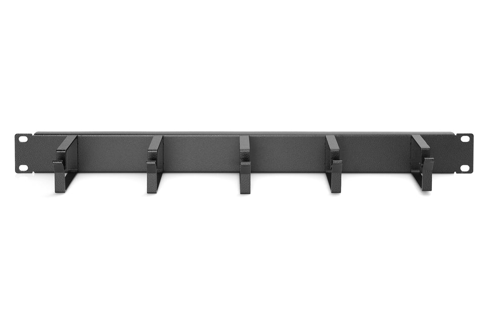 19 inch kabelhouder 1U zwart