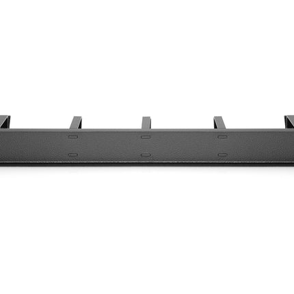 Portacables de 19 pulgadas 1U negro