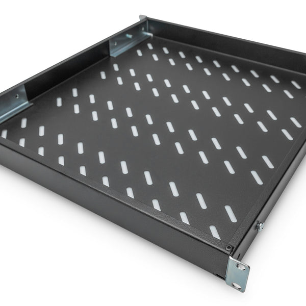 Estante ajustable para armarios de 800 mm de profundidad - 1U negro