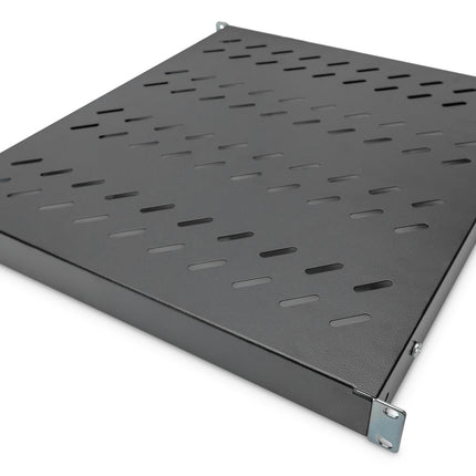 Adjustable shelf for 800mm deep cabinets - 1U black