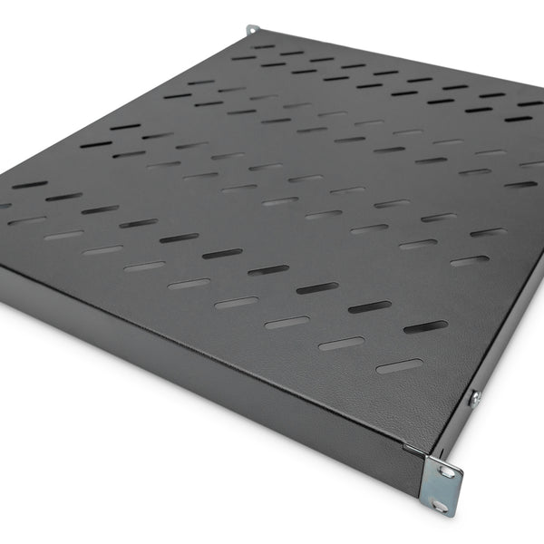Estante ajustable para armarios de 800 mm de profundidad - 1U negro