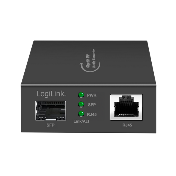 Convertidor de medios Gigabit: RJ45 a SFP