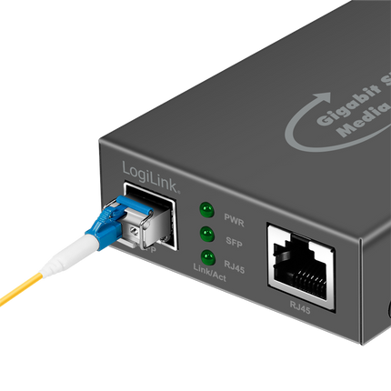 Gigabit Media Converter – RJ45 to SFP