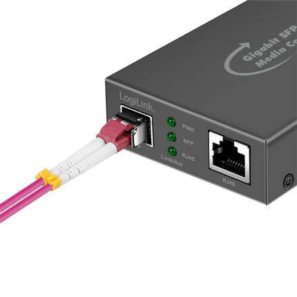 Gigabit Media Converter – RJ45 to SFP