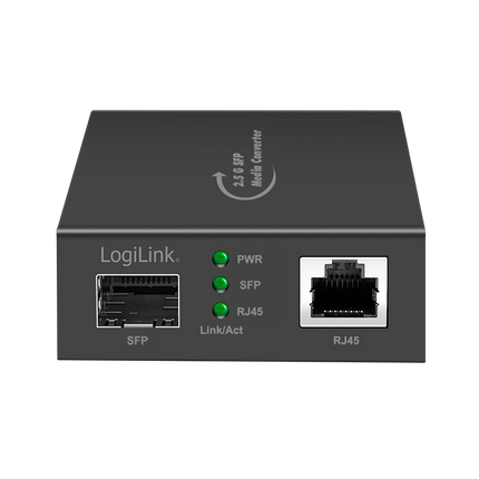 2.5 Gigabit Mediaconverter – RJ45 naar SFP
