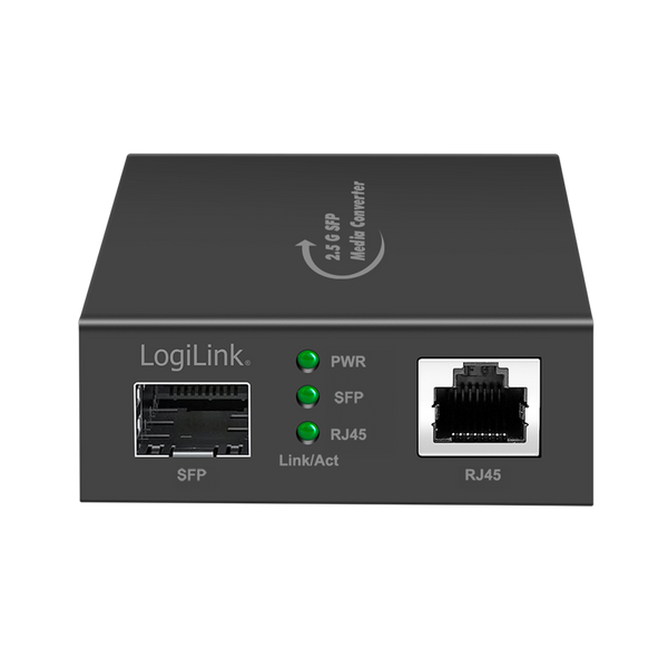 Convertidor de medios de 2,5 Gigabit: RJ45 a SFP