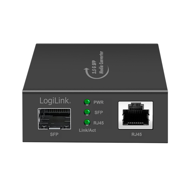 Convertidor de medios de 2,5 Gigabit: RJ45 a SFP