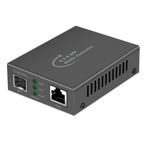 Convertidor de medios de 2,5 Gigabit: RJ45 a SFP