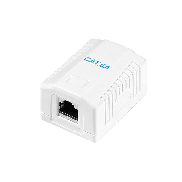 CAT6a opbouwdoos 1x RJ45 STP