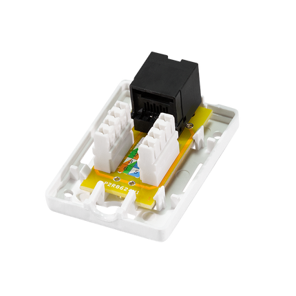 Caja de montaje en superficie CAT6a 1x RJ45 UTP