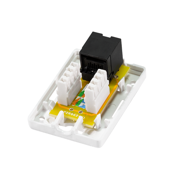 Caja de montaje en superficie CAT6a 1x RJ45 UTP