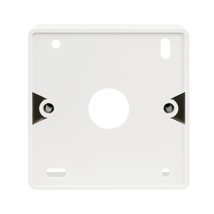 Surface-mounted housing for flush-mounted boxes – 80x80mm (RAL 9003)