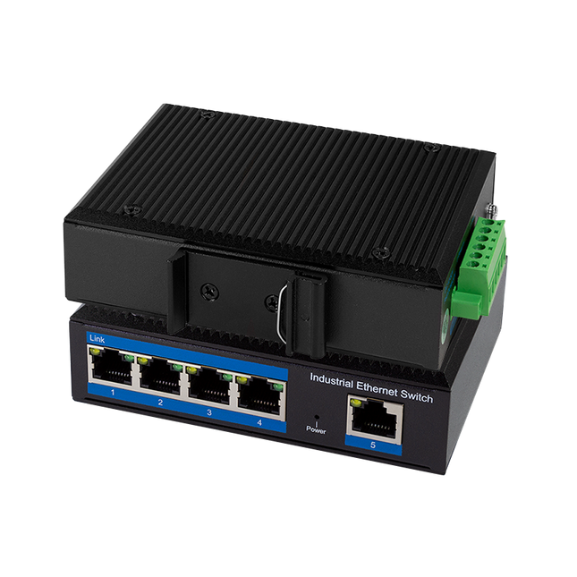 Industriële Gigabit Ethernet Switch 5 Poorts