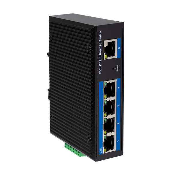 Industrial Gigabit Ethernet Switch 5 Ports