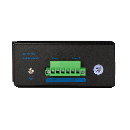 Conmutador PoE Gigabit Ethernet industrial de 5 puertos