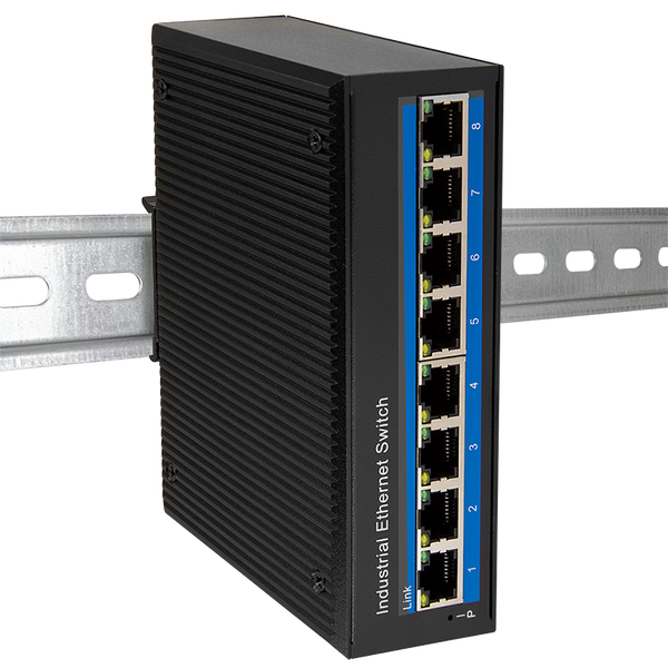Industriële Gigabit Ethernet Switch 8 Poorts