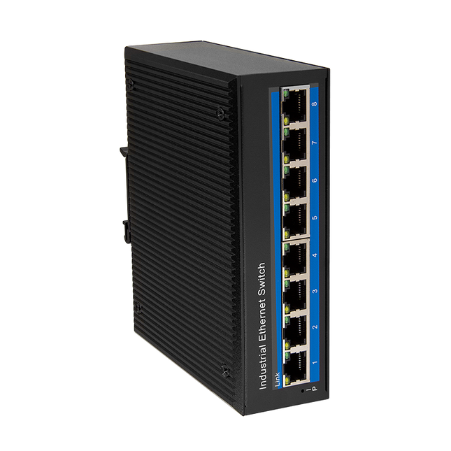 Industriële Gigabit Ethernet Switch 8 Poorts