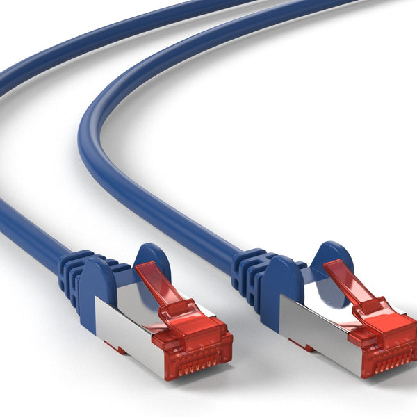 Cat6 S/FTP PIMF LSZH blauw 0.25 meter