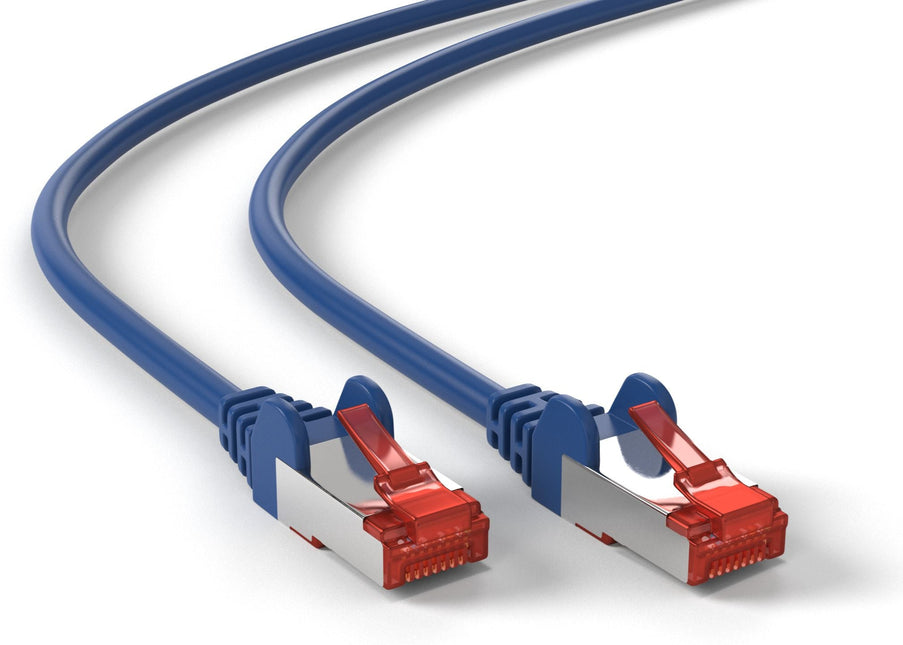 Cat6 S/FTP PIMF LSZH azul 0,5 metros