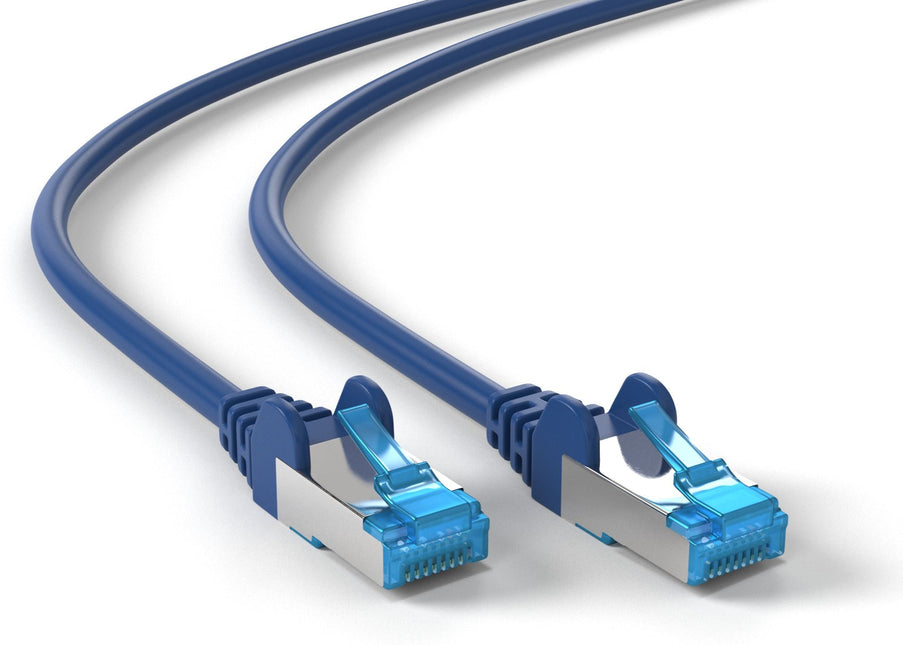 Cat6a S/FTP PIMF LSZH Azul 0,25 metros 