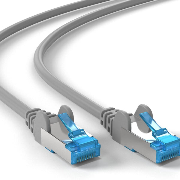 Cat6a S/FTP LSZH 15M Grey