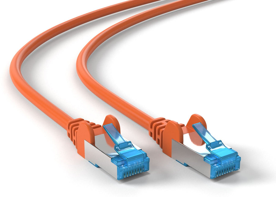 CAT6a S/FTP PIMF LSZH Naranja 10 metros 