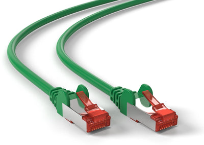 Cat6 S/FTP PIMF LSOH verde 0,5 metros