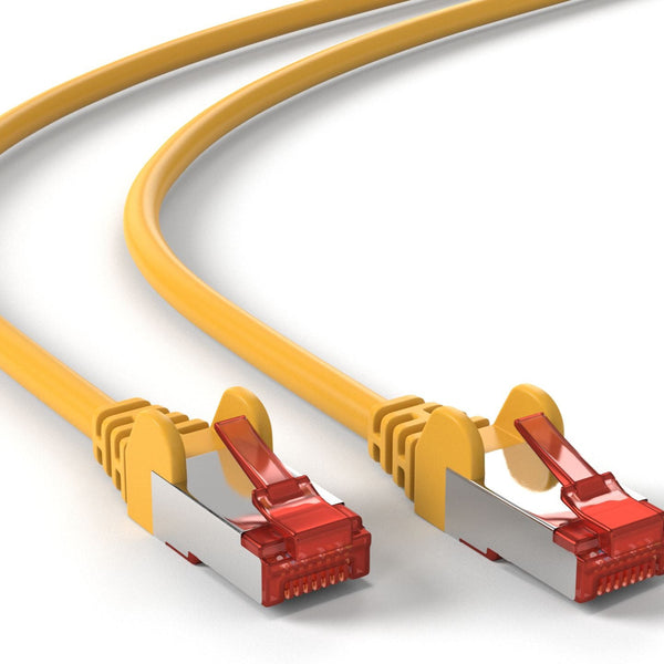 Cat6 S/FTP PIMF LSZH amarillo 15 metros