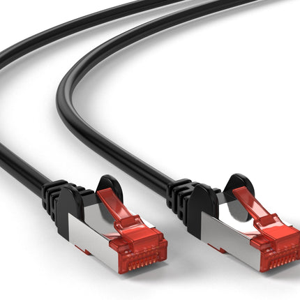 Cat6 S/FTP LSZH 1.5M Black