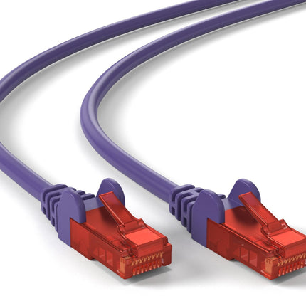 Cat6 0.5M U/UTP Purple